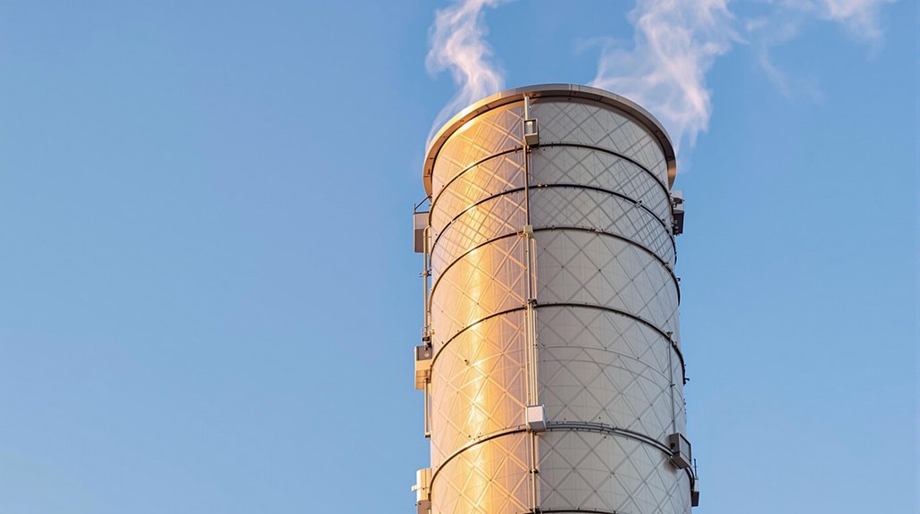 matériau d'isolation thermique de cheminée