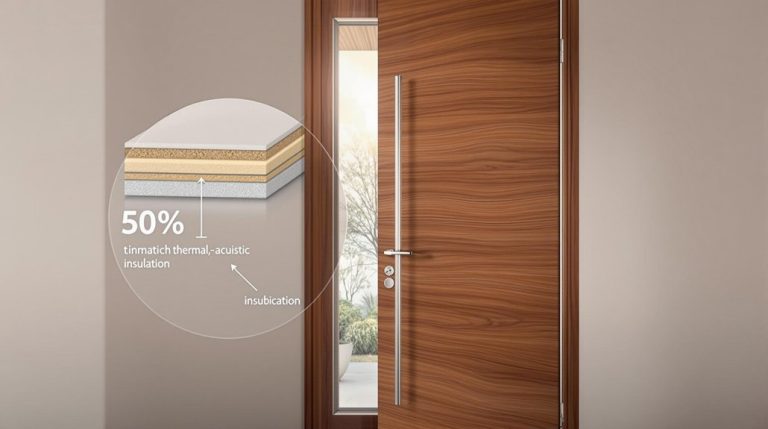 coûts d'isolation de porte d'entrée