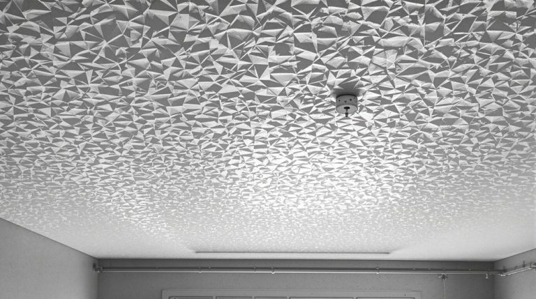 isolation thermique du plafond de garage