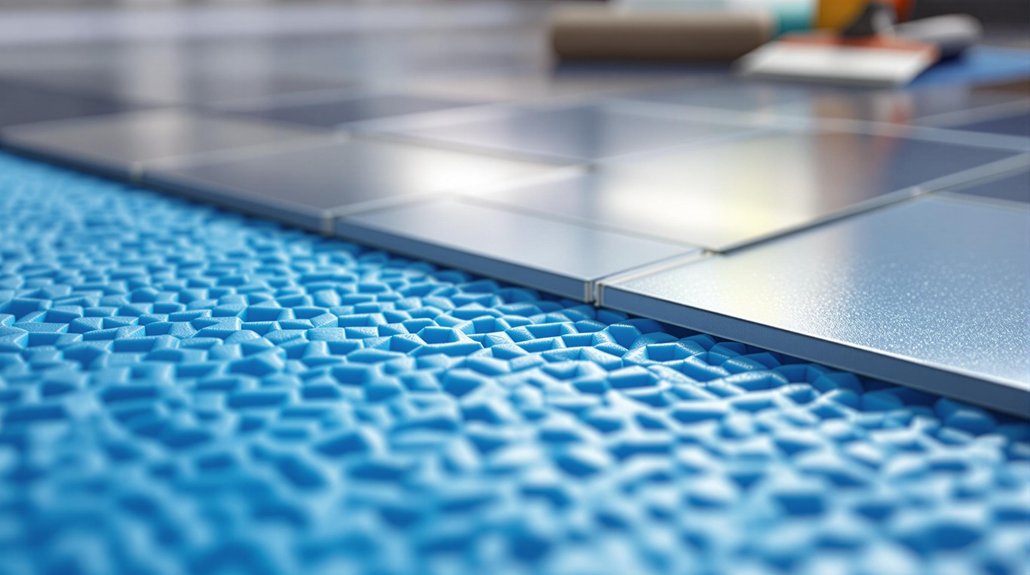 isolation thermique sous les carreaux