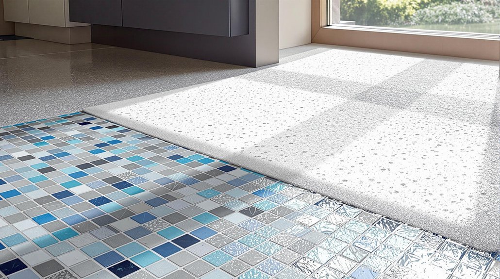 isolation thermique sous les carreaux