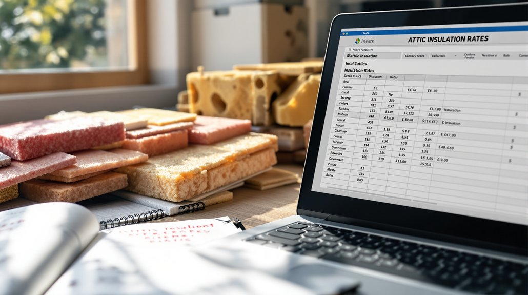 guide de prix pour l'isolation des combles