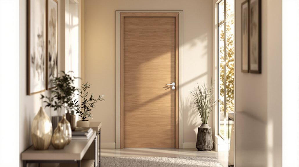 portes intérieures isolantes thermiquement