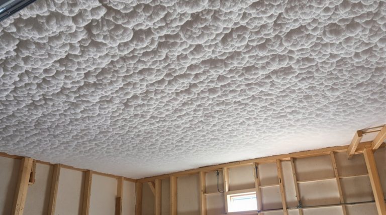 isolation thermique plafond de garage