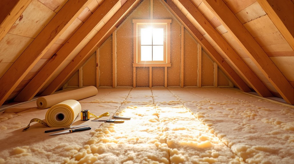 renouvellement de l'isolation du grenier priorité