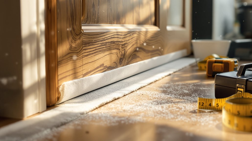 conseils pour l'isolation du bas de porte