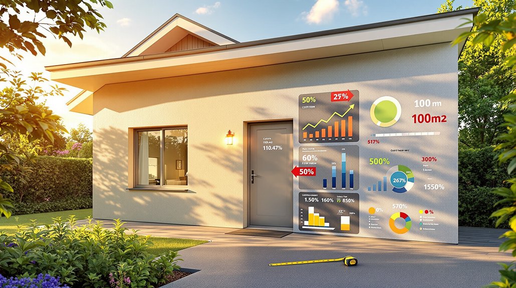 analyse des coûts d'isolation extérieure