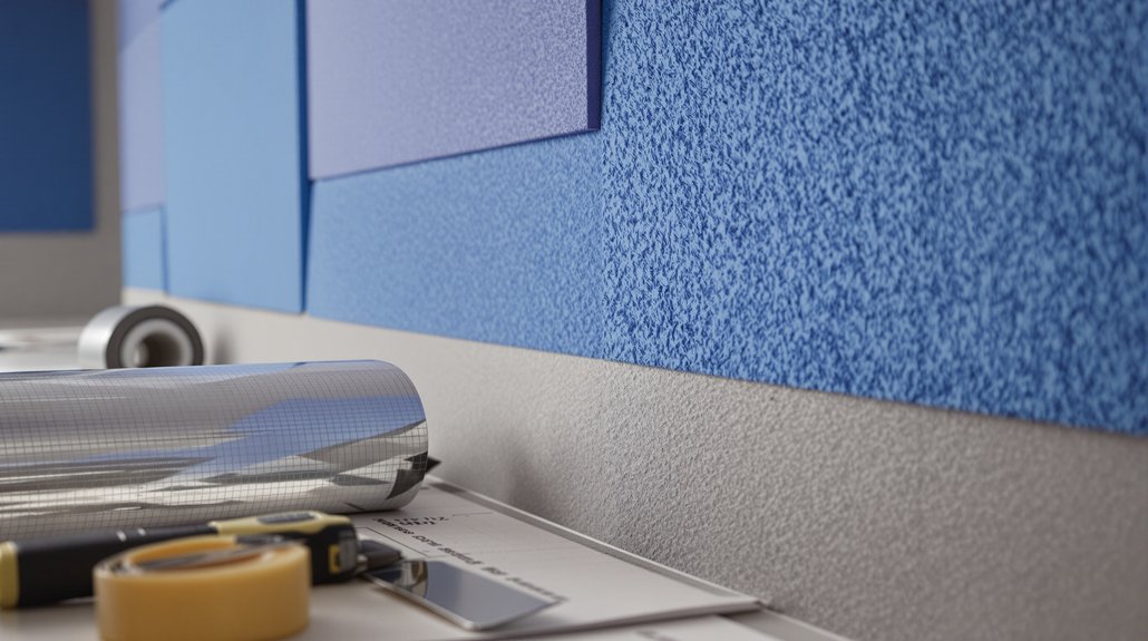 matériaux d'insonorisation d'un mur