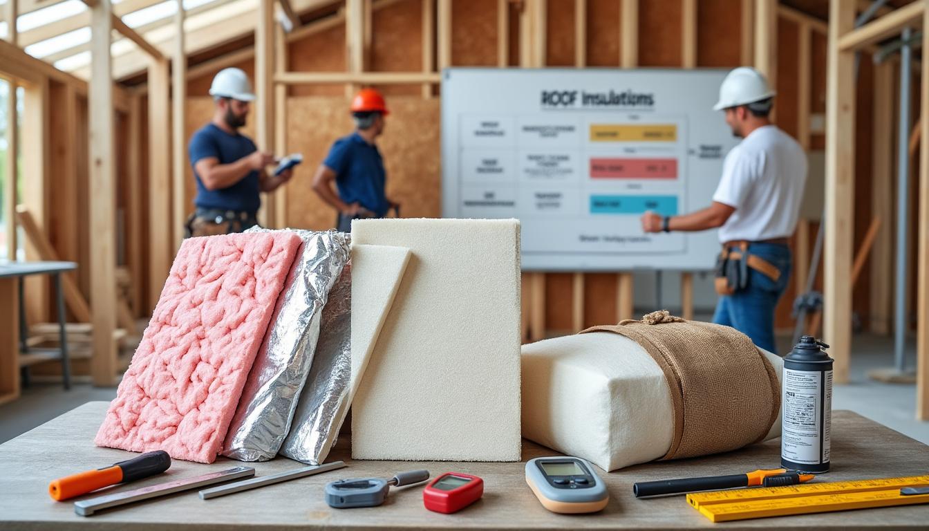 découvrez comment choisir le bon isolant pour votre toiture afin d'optimiser l'efficacité énergétique de votre habitation et réduire vos dépenses énergétiques.