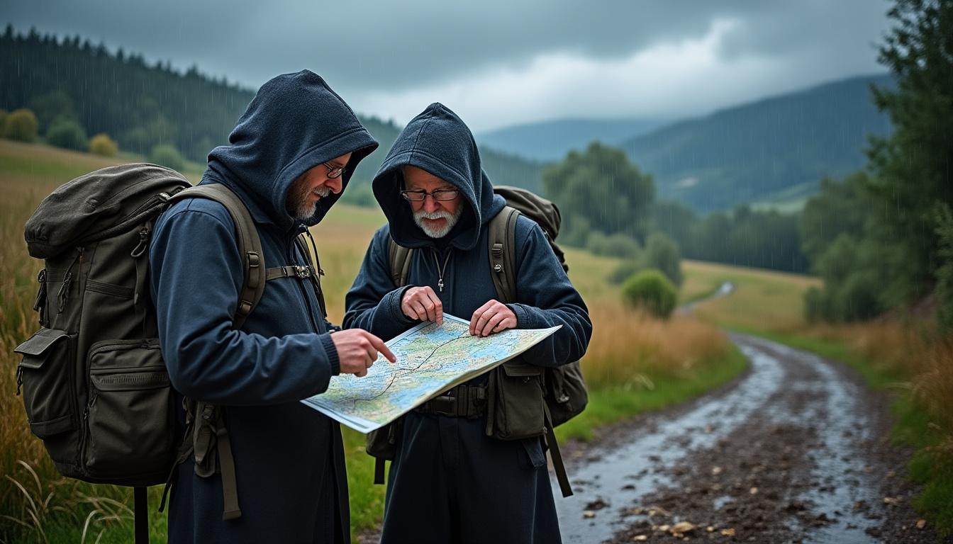 découvrez comment calculer facilement votre itinéraire depuis l'abbaye-valmont jusqu'à compostelle pour un pèlerinage réussi.
