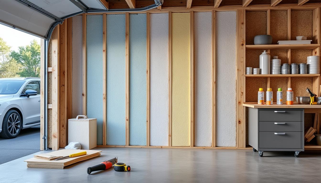 découvrez comment choisir les meilleurs matériaux pour l'isolation de votre garage afin d'améliorer le confort thermique et économiser de l'énergie.