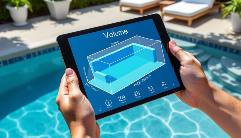 calculez facilement le volume en mètres cubes de votre piscine grâce à lauremanaudou.fr, votre guide pratique pour l'entretien et l'aménagement de piscine.