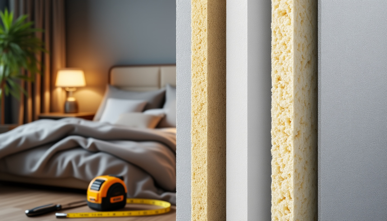 découvrez des astuces efficaces pour améliorer l'isolation phonique des murs dans une chambre et profiter d'un espace calme et paisible.