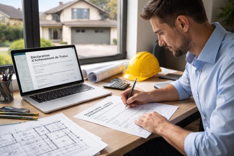 découvrez notre guide complet pour réussir votre déclaration d'achèvement de travaux, avec toutes les étapes clés et conseils pratiques pour une démarche simplifiée.