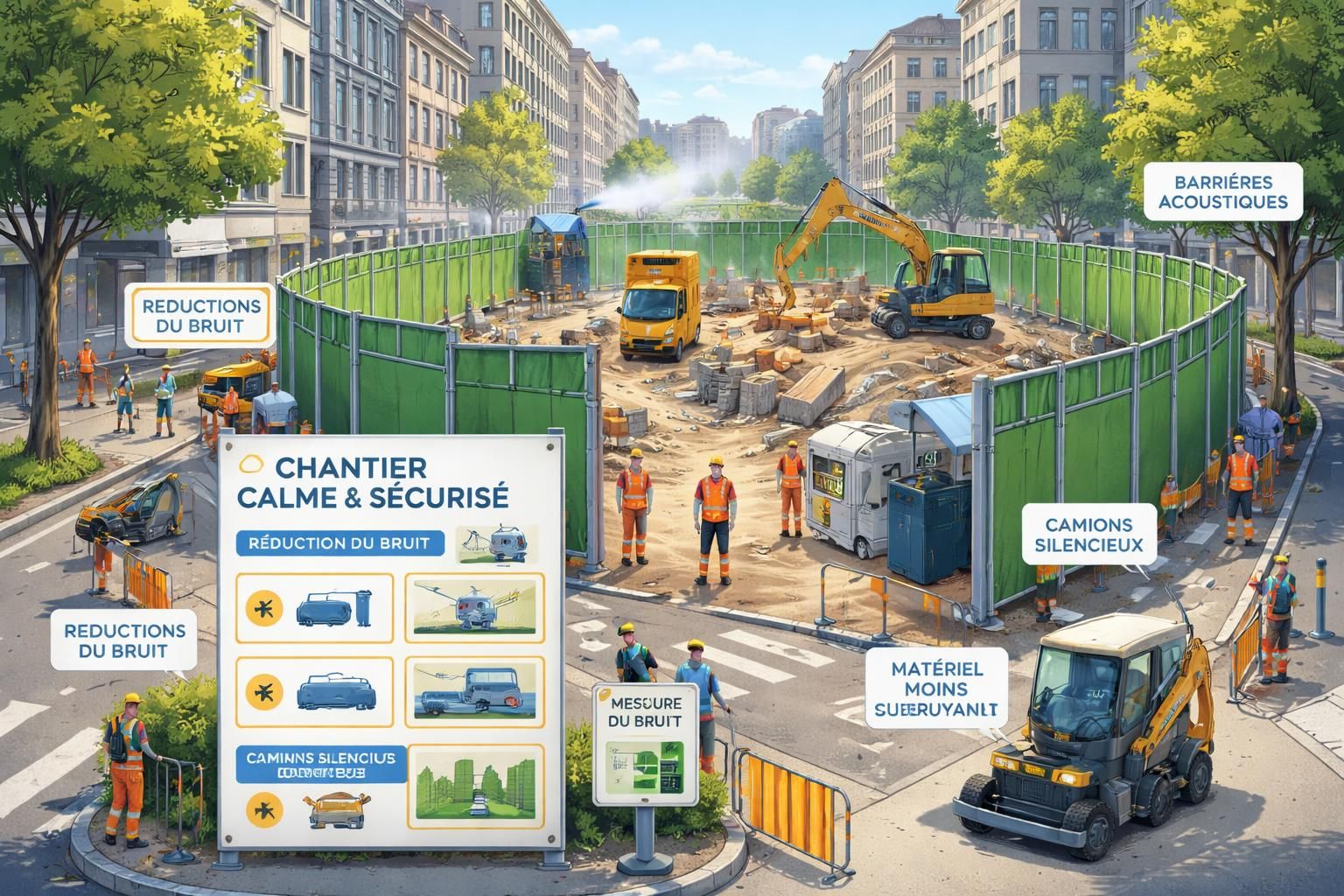 découvrez comment organiser efficacement vos horaires de travaux pour minimiser les nuisances sonores et préserver le confort de tous.