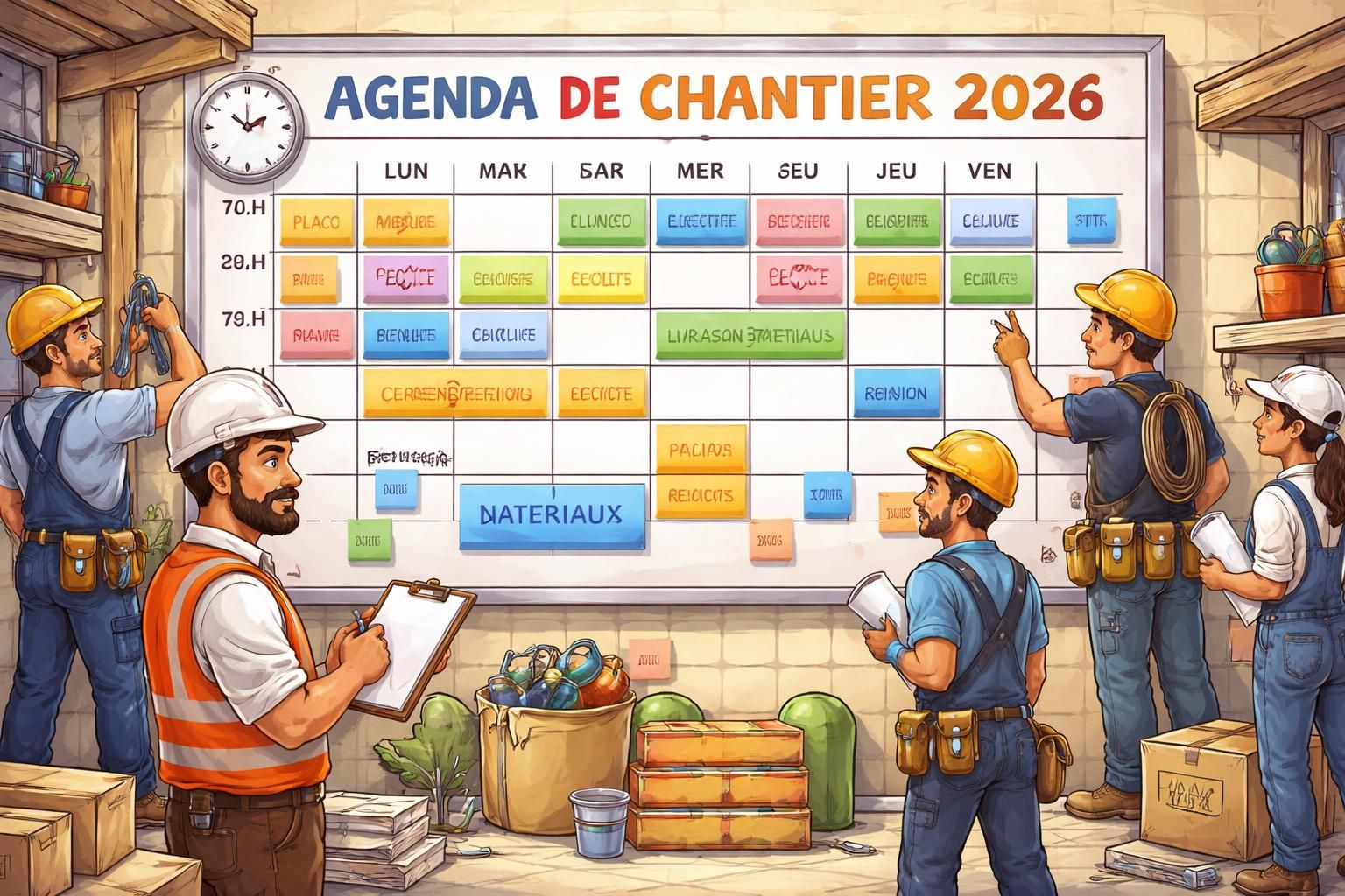 découvrez le meilleur moment pour planifier vos travaux en 2026 afin d'optimiser votre calendrier et garantir la réussite de vos projets.