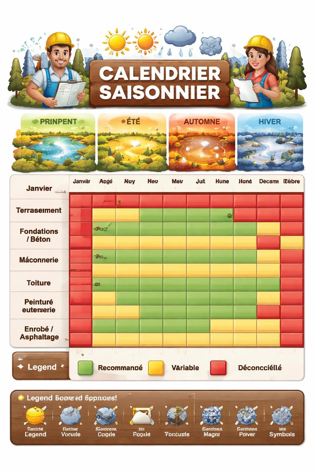 découvrez le meilleur moment pour planifier vos travaux en 2026 afin d'optimiser les délais et le budget. conseils et astuces pour un planning efficace.