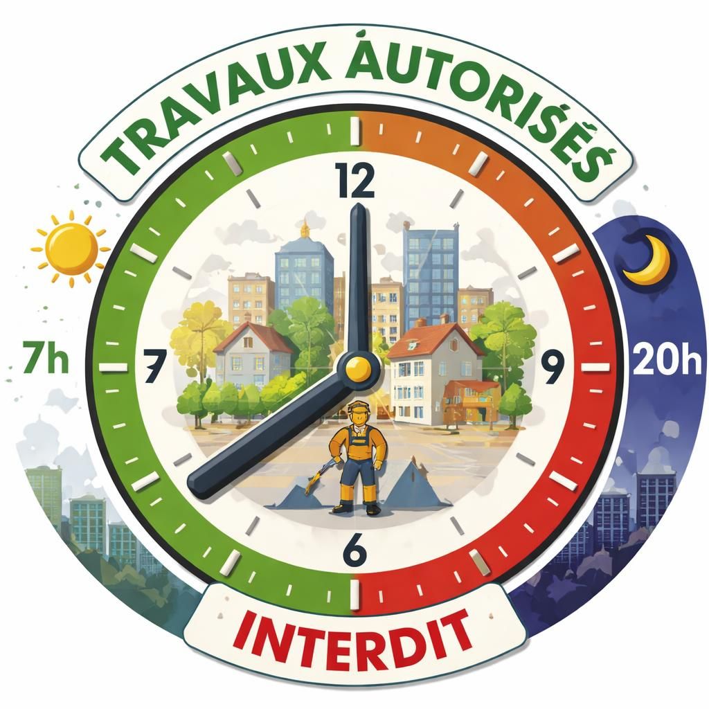 découvrez les meilleurs horaires pour réaliser des travaux bruyants sans perturber le voisinage et respecter la tranquillité de chacun.