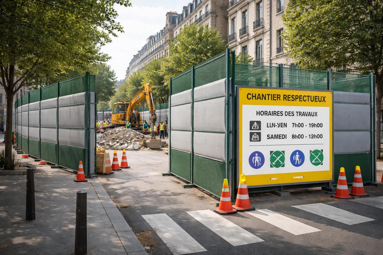 découvrez les meilleurs horaires pour réaliser des travaux bruyants tout en respectant la tranquillité du voisinage et éviter les nuisances sonores.