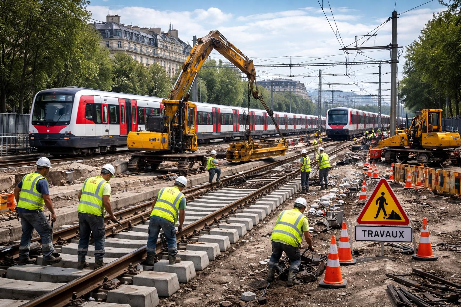 découvrez tout ce qu'il faut savoir sur les travaux du rer a en 2026 : planning, impacts sur les trajets et conseils pour préparer vos déplacements.