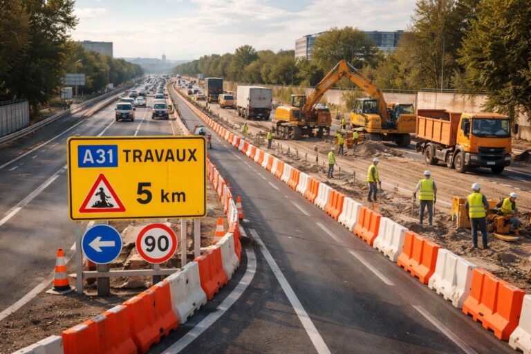 découvrez les détails essentiels sur les travaux prévus sur l’a31 en 2026, impacts, dates et conseils pour faciliter vos déplacements.