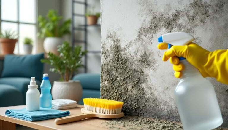 découvrez des méthodes simples et efficaces pour éliminer la moisissure sur vos murs et retrouver un intérieur sain et propre.